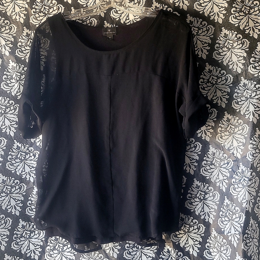 Sheer blouse